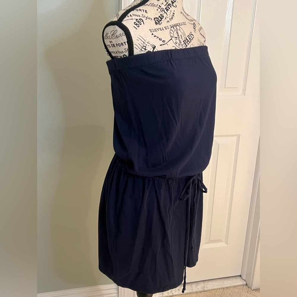Michael Stars Bandeau Dress | Navy | Size S | Like New - Picture 4 of 11